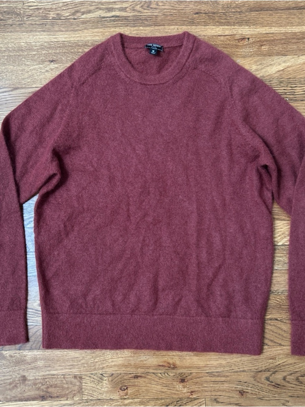 Todd Snyder Mohair Wool Sweater- Red/Pink- Medium